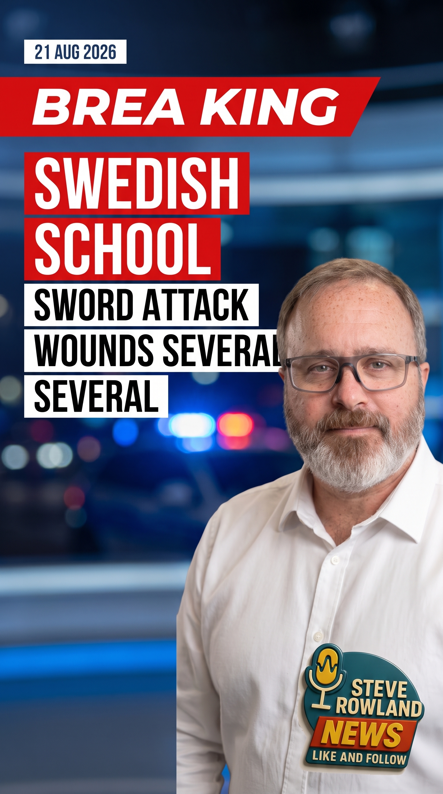 Attacker with sword wounds several at Swedish school