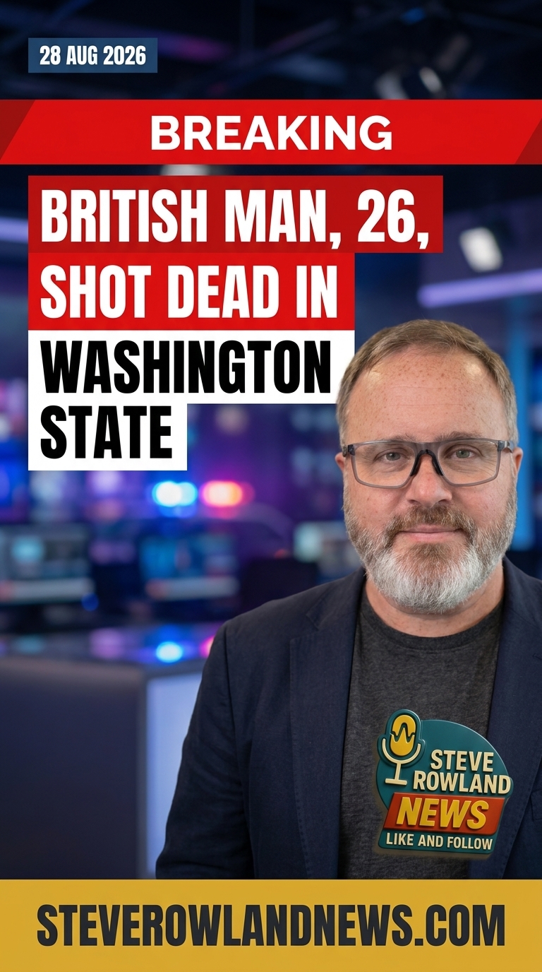 British man, 26, shot dead in Washington state