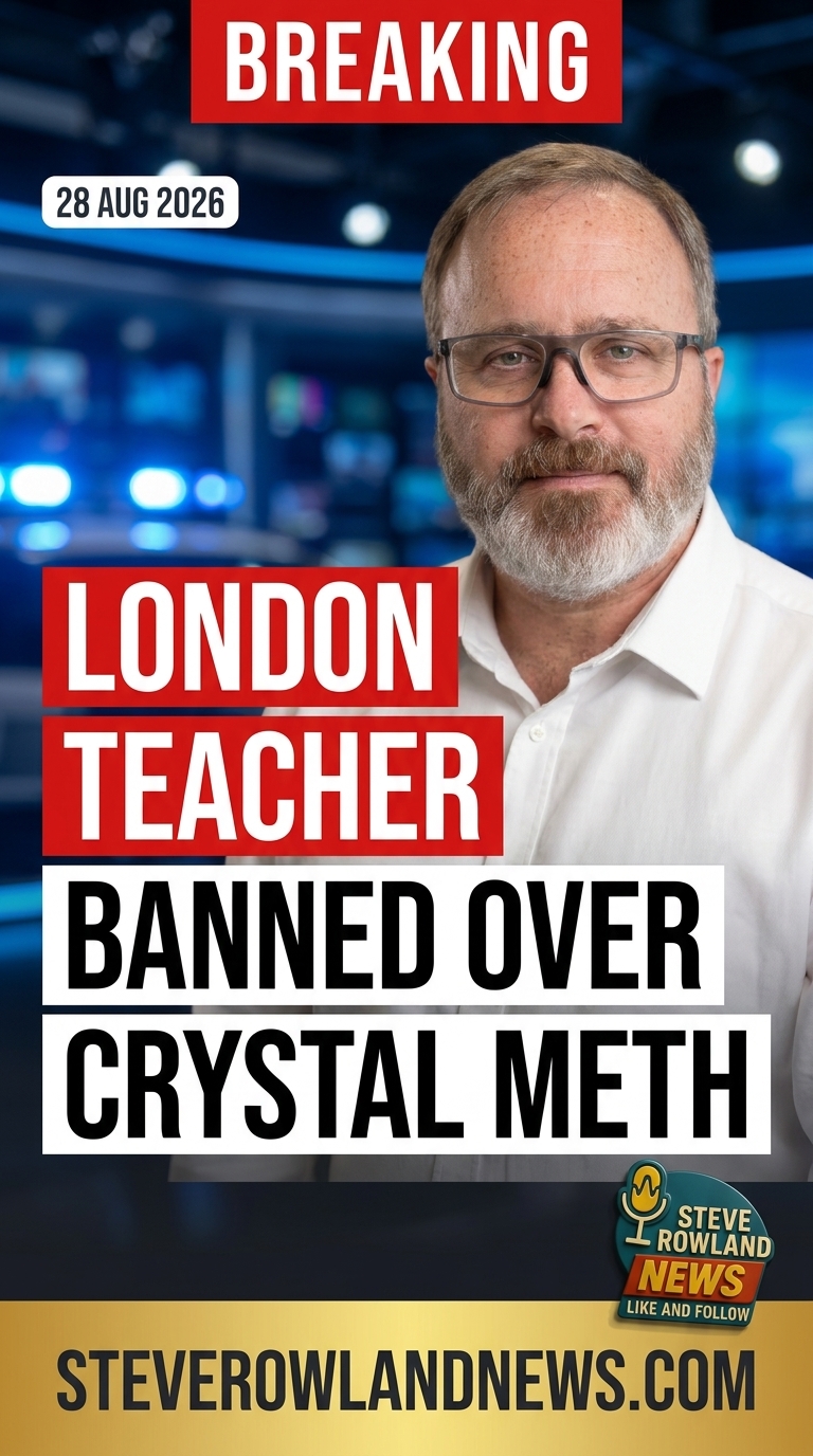 North London private school teacher banned after using crystal meth to 'relax'