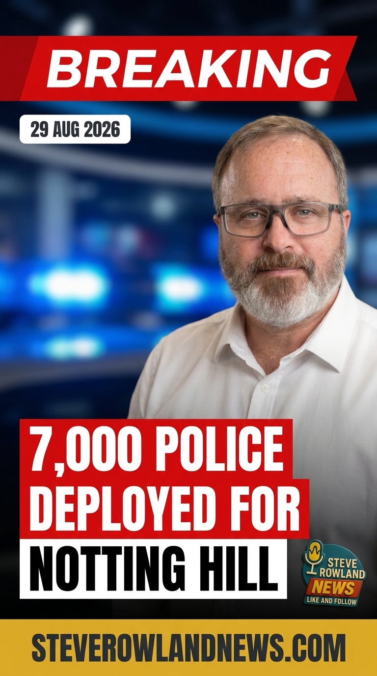 Over 7,000 police officers deployed for Notting Hill Carnival