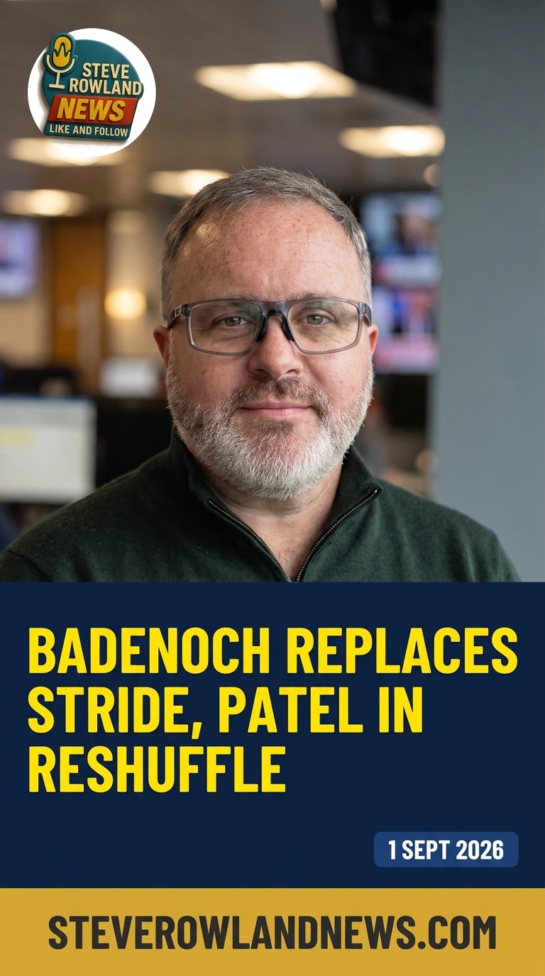 Badenoch replaces Stride and Patel in Conservative reshuffle