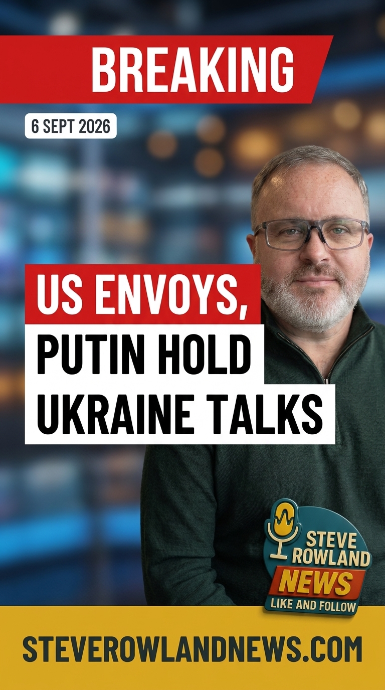 US envoys meet Putin in Moscow for Ukraine peace talks
