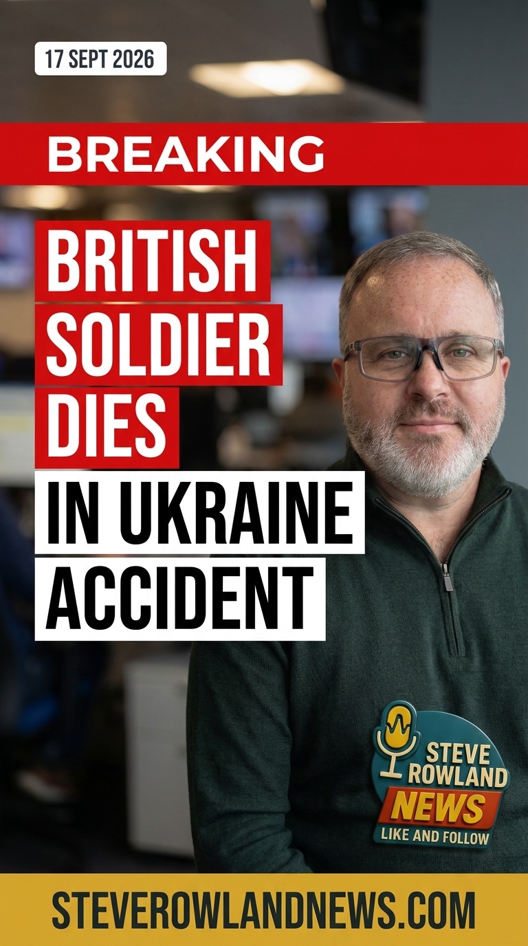 British soldier who died in Ukraine road accident named as Major Paul Wilks
