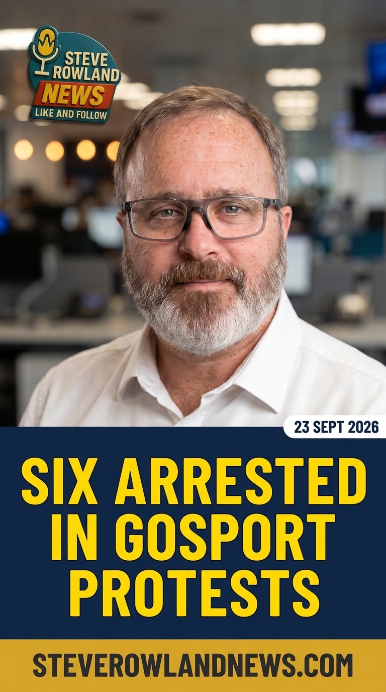 Home Office warned Gosport MP of small boat arrival before waterfront protests and arrests