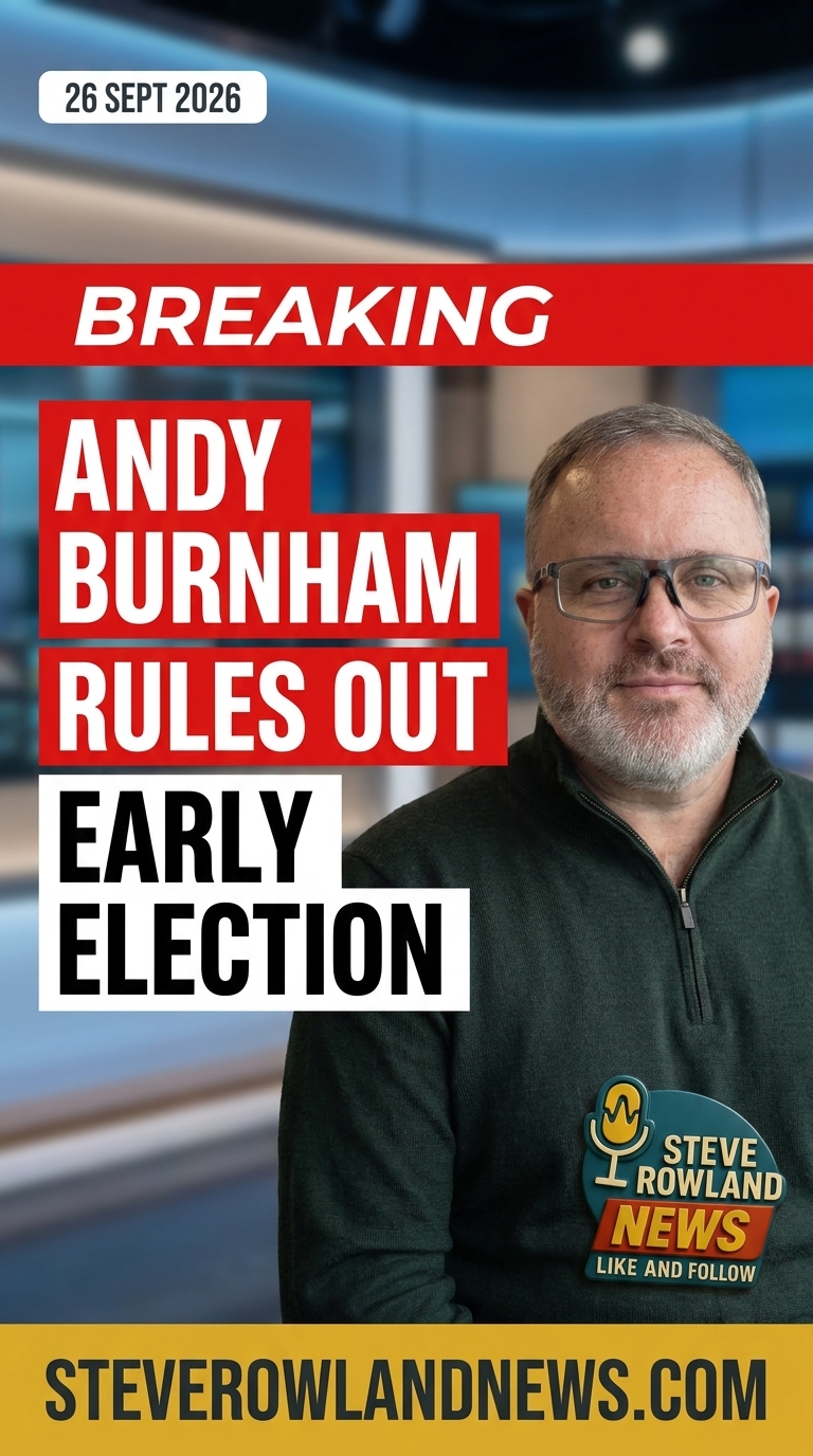 Andy Burnham rules out calling early general election