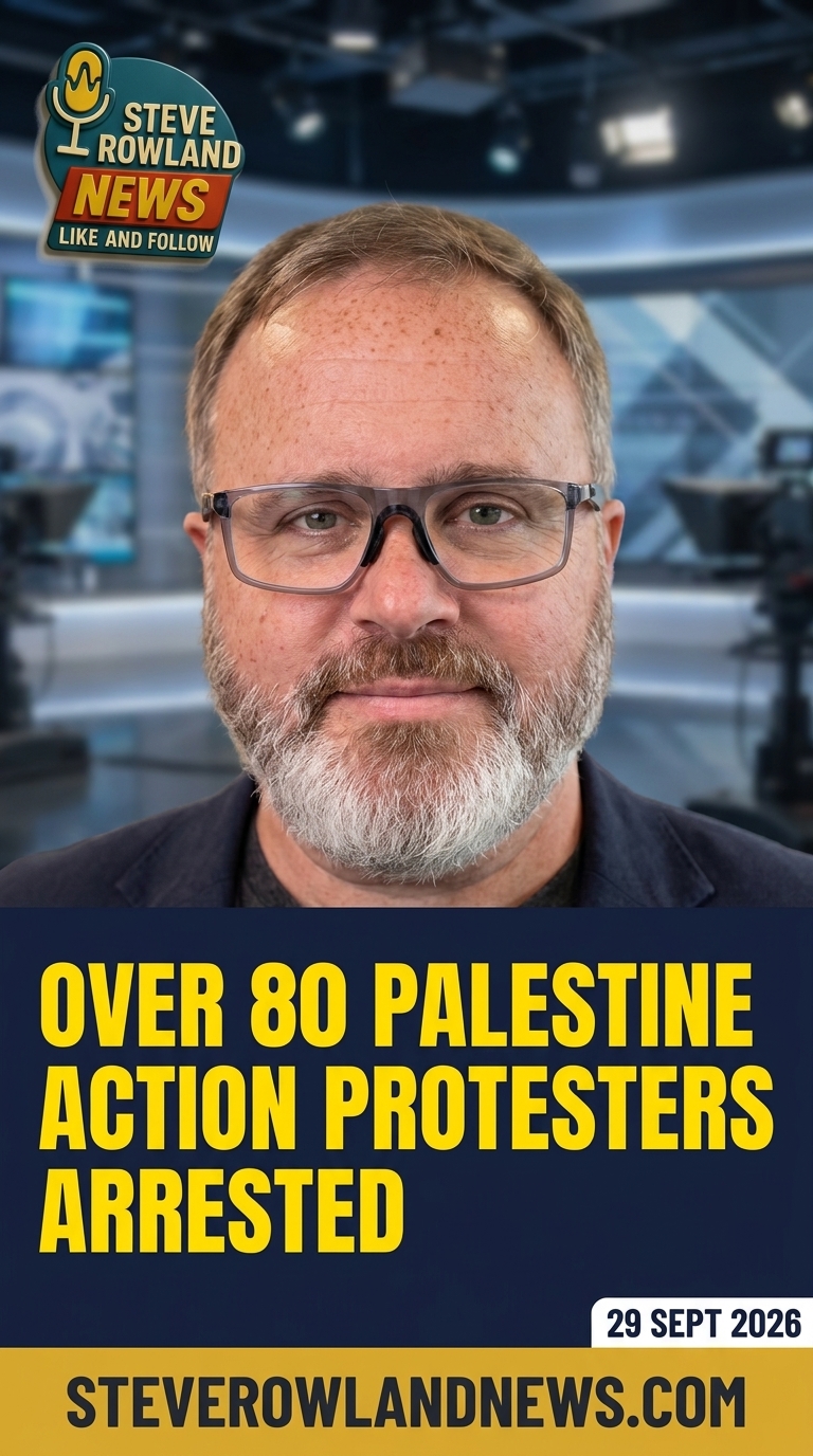 More than 80 Palestine Action protesters arrested outside Labour Conference