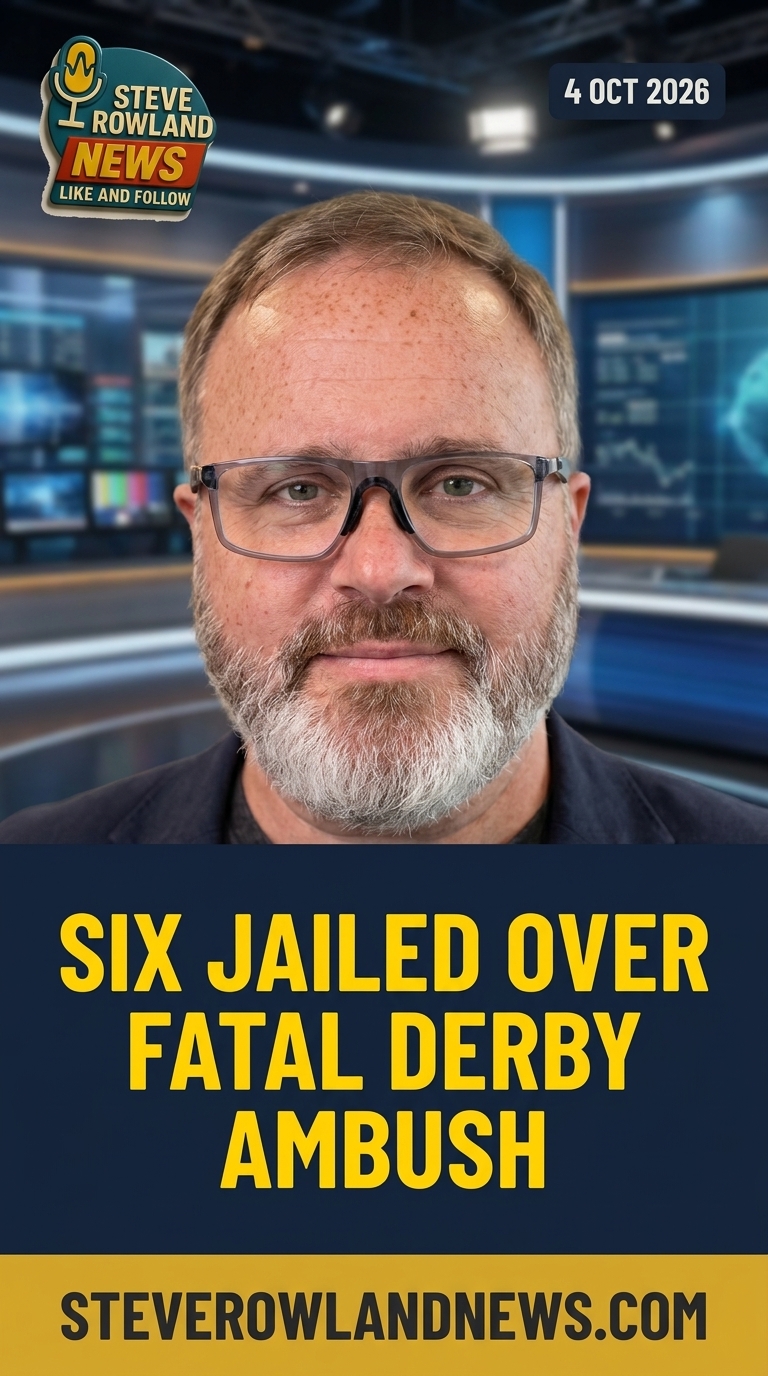 Six men jailed over fatal Derby ambush of Dale Martin